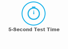 5-Second Test Time