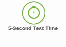 5-second test time